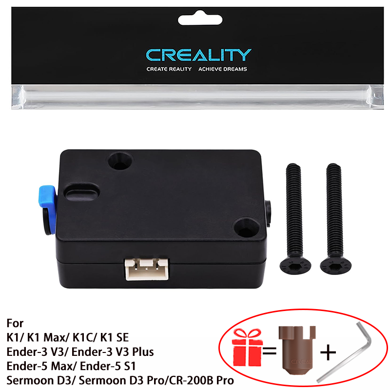 Creality Printer Ender 3 - ﻿ Creality K1/K1C/K1Max Filament-Endsatzsensor-Kit 1,75mm Intelligenter