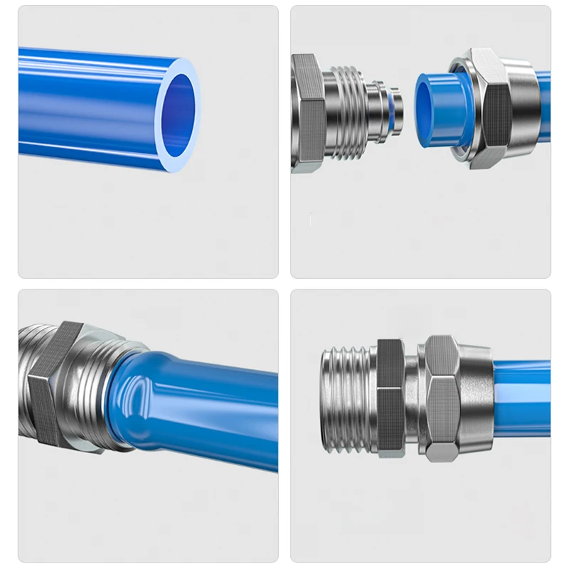 Kupfer-Pneumatikanschlüsse, Lu – Compression Fitting Brass Bewertung und Preis