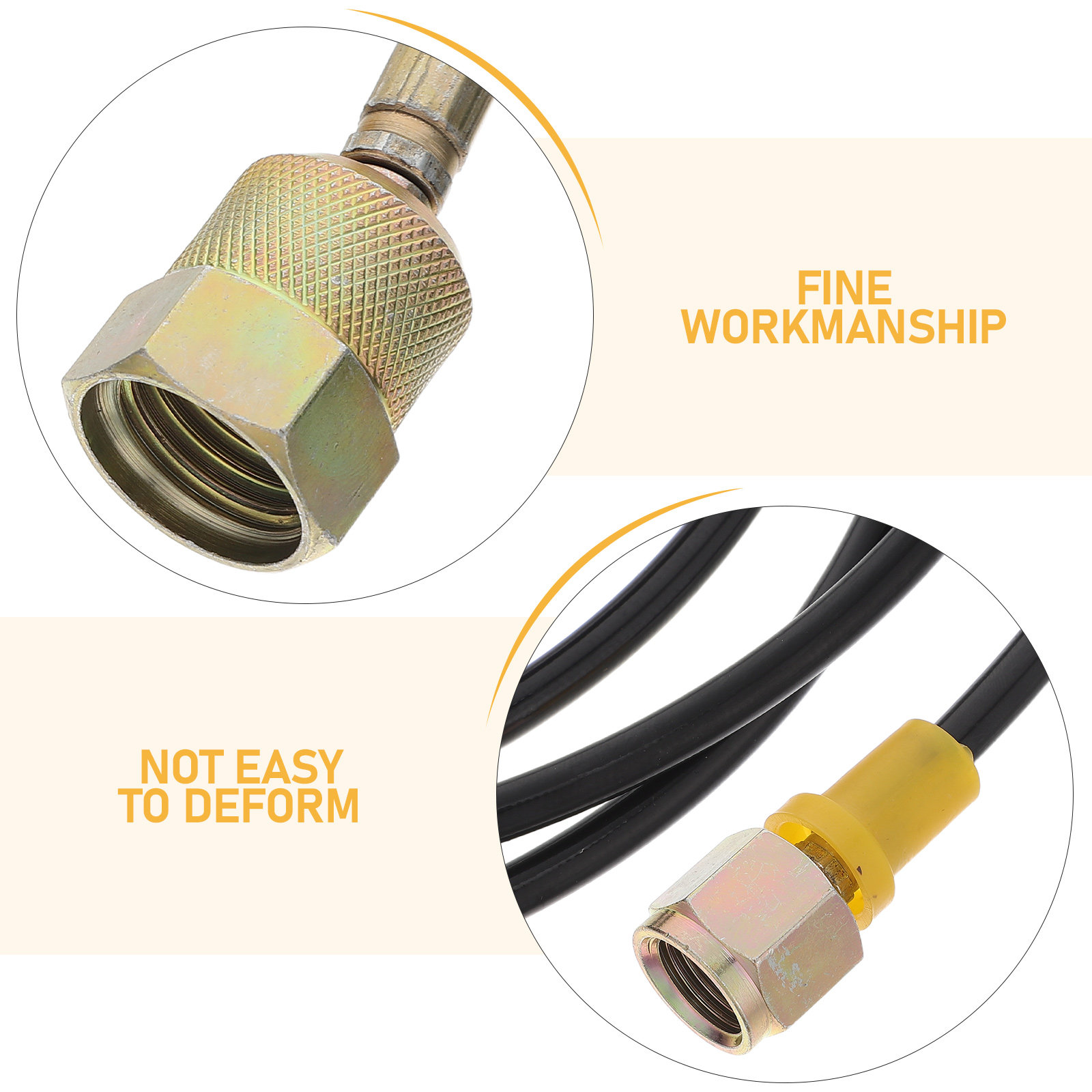 Hydraulischer Druckmesserschla – Flexible Hose Braided Bewertung und Preis